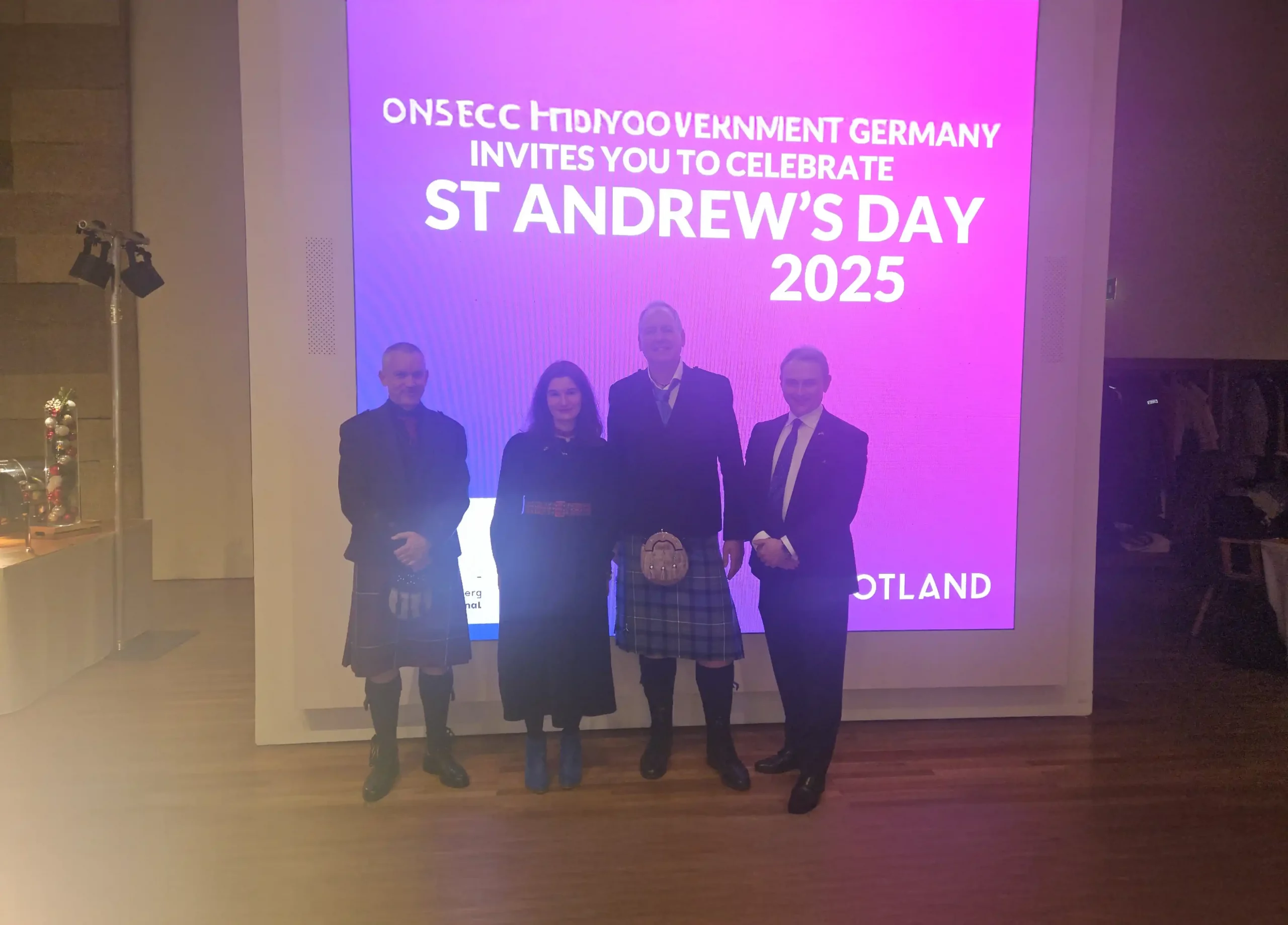 st andrews celebration, st andrews, scotland, eltec green energy, sustainable energy, future energy, St. Andrew’s Day